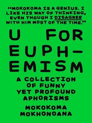 cover image of U for Euphemism